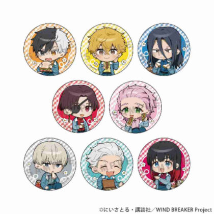 (s)WIND BREAKER トレーディング缶バッジ ピクニック/ミニキャラ 送料別880円