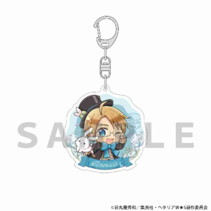 (s)ヘタリア World☆Stars アクリルキーホルダー アメリカ/イースター 送料別880円