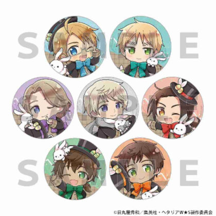 (s)ヘタリア World☆Stars トレーディング缶バッジ イースター/Ver.B 送料別880円