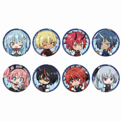 (s)転生したらスライムだった件 トレーディング缶バッジ カジノ 送料別880円