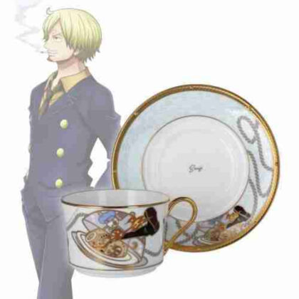 (s)ワンピース ノリタケコラボ サンジ カップ&ソーサー 送料別880円