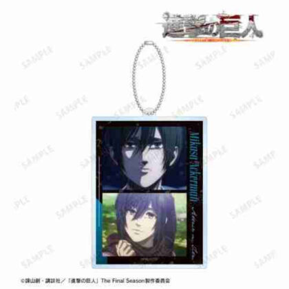 進撃の巨人 ミカサ 場面写BIGアクリルキーホルダー