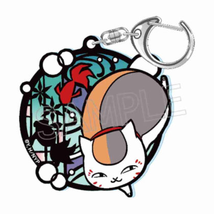 (s)夏目友人帳 切り絵シリーズ セレクション Vol.1 グリッターキーホルダー 金魚 送料別880円