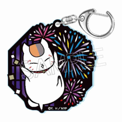 (s)夏目友人帳 切り絵シリーズ セレクション Vol.1 グリッターキーホルダー 花火 送料別880円