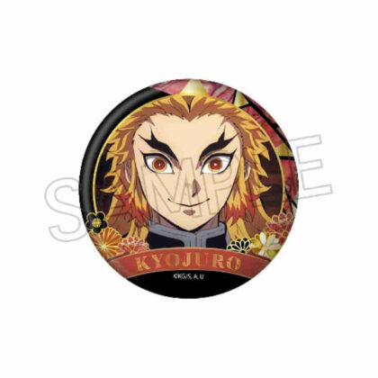 (s)鬼滅の刃 螺鈿風シリーズ 缶バッジ Vol.4 煉獄杏寿郎 送料別880円