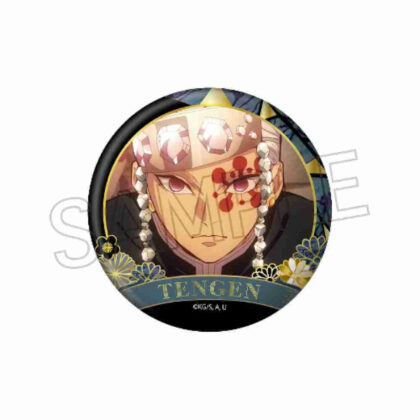 (s)鬼滅の刃 螺鈿風シリーズ 缶バッジ Vol.4 宇髄天元 送料別880円