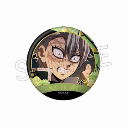 (s)鬼滅の刃 螺鈿風シリーズ 缶バッジ Vol.4 不死川実弥 送料別880円