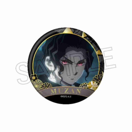 (s)鬼滅の刃 螺鈿風シリーズ 缶バッジ Vol.4 鬼舞辻無惨 送料別880円