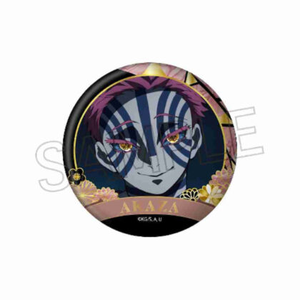 (s)鬼滅の刃 螺鈿風シリーズ 缶バッジ Vol.4 猗窩座 送料別880円