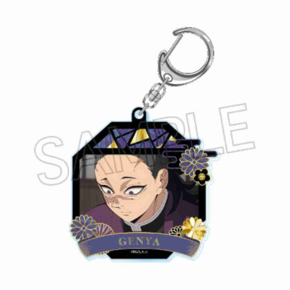 (s)鬼滅の刃 螺鈿風シリーズ アクリルキーホルダー Vol.4 不死川玄弥 送料別880円