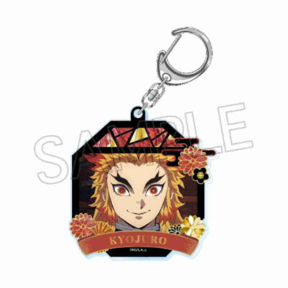 (s)鬼滅の刃 螺鈿風シリーズ アクリルキーホルダー Vol.4 煉獄杏寿郎 送料別880円