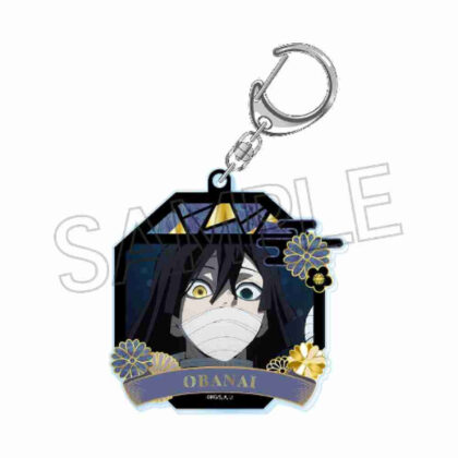 (s)鬼滅の刃 螺鈿風シリーズ アクリルキーホルダー Vol.4 伊黒小芭内 送料別880円