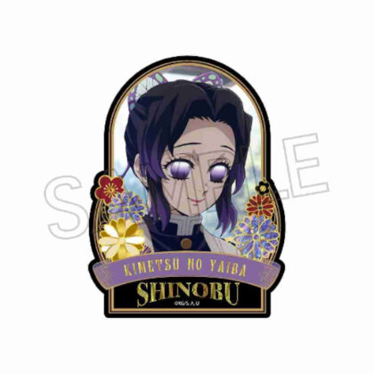 (s)鬼滅の刃 螺鈿風シリーズ ステッカー Vol.4 胡蝶しのぶ 送料別880円