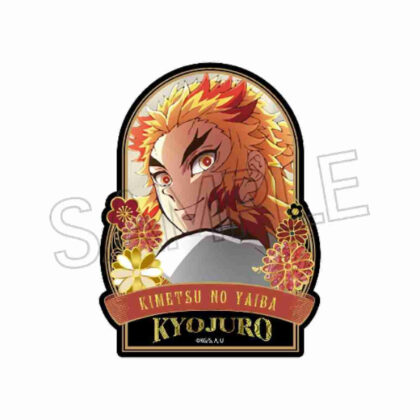 (s)鬼滅の刃 螺鈿風シリーズ ステッカー Vol.4 煉獄杏寿郎 送料別880円