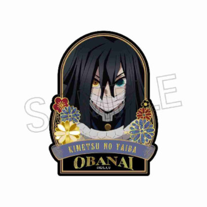 (s)鬼滅の刃 螺鈿風シリーズ ステッカー Vol.4 伊黒小芭内 送料別880円