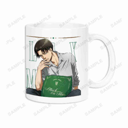 進撃の巨人 描き下ろしイラスト リヴァイ リラックスver. マグカップ