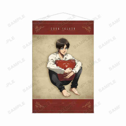 進撃の巨人 描き下ろしイラスト エレン リラックスver.B2タペストリー