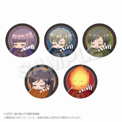 (s)誰ソ彼ホテル トレーディングふわみん缶バッジ 送料別880円