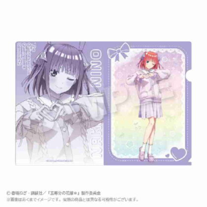 (s)五等分の花嫁* クリアファイル ゆめかわせいふくVer. 中野二乃 送料別880円