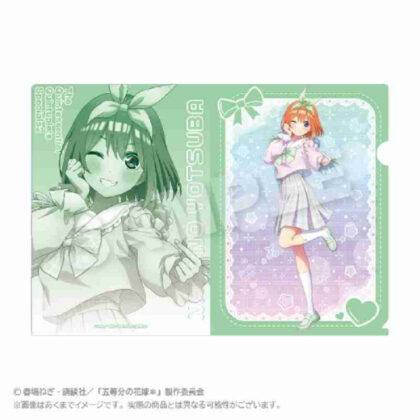 (s)五等分の花嫁* クリアファイル ゆめかわせいふくVer. 中野四葉 送料別880円