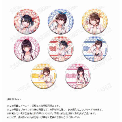 (s)制服カノジョ2 描き下ろし缶バッジコレクション 送料別880円