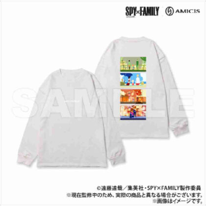 (s)SPY×FAMILY AMICIS 家族の日常 スウェット ホワイト Lサイズ 送料別880円