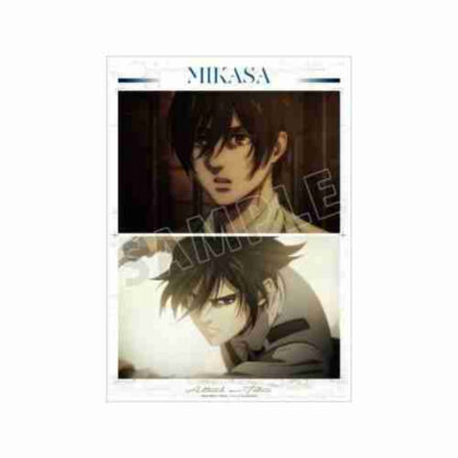 (s)進撃の巨人 ミカサ 場面写A3マット加工ポスター Vol.4 送料別880円