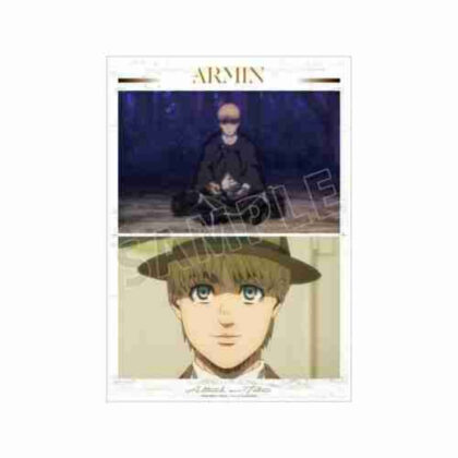 (s)進撃の巨人 アルミン 場面写A3マット加工ポスターVol.4 送料別880円