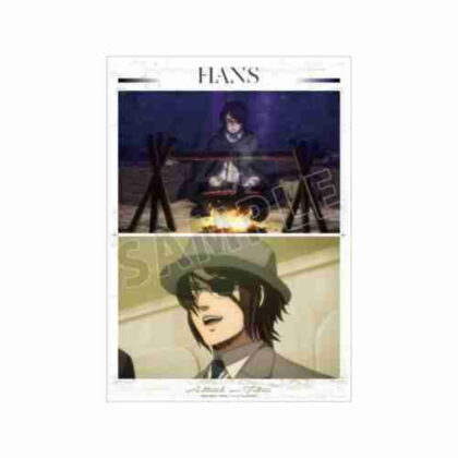 (s)進撃の巨人 ハンジ 場面写A3マット加工ポスターVol.4 送料別880円