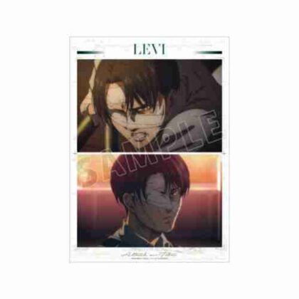 (s)進撃の巨人 リヴァイ 場面写A3マット加工ポスターVol.4 送料別880円