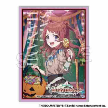 学園アイドルマスター イラストスリーブMAT Fighting My Way '24ハロウィン 花海咲季