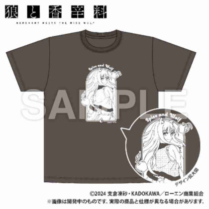 (s)狼と香辛料 MERCHANT MEETS THE WISE WOLF Tシャツ 送料別880円
