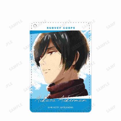 進撃の巨人 ミカサ Ani-Art aqua label 1ポケットパスケース