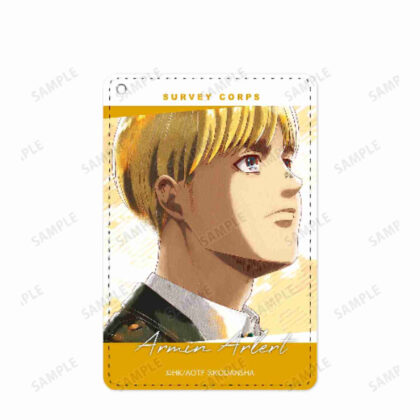 進撃の巨人 アルミン Ani-Art aqua label 1ポケットパスケース