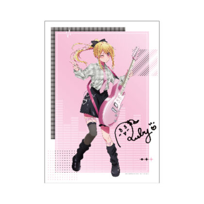 【推しの子】 描き下ろし ルビー ロックバンドver. A3マット加工ポスター