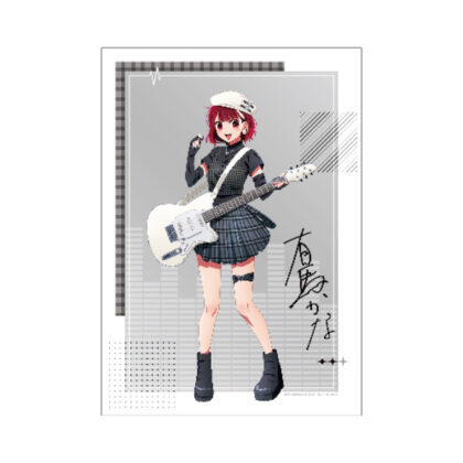 【推しの子】 描き下ろし 有馬かな ロックバンドver. A3マット加工ポスター