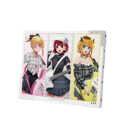 【推しの子】 描き下ろし ルビー&有馬かな&MEMちょ ロックバンドver. キャンバスボード