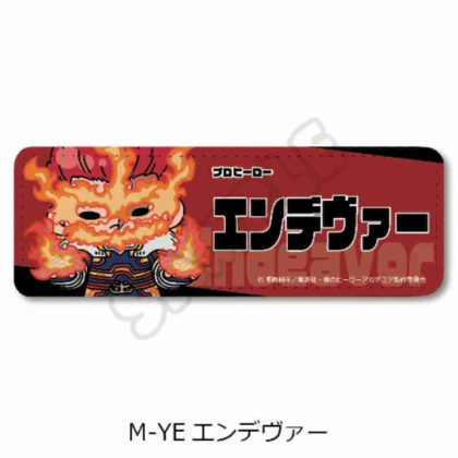 (s)僕のヒーローアカデミア みんなmochocho化大作戦! 第3弾 レザーバッジ(ロング) M-YE エンデヴァー 送料別880円