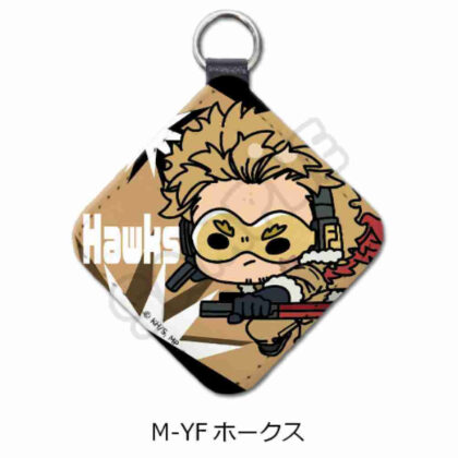 (s)僕のヒーローアカデミア みんなmochocho化大作戦! 第3弾 レザーチャーム M-YF ホークス 送料別880円