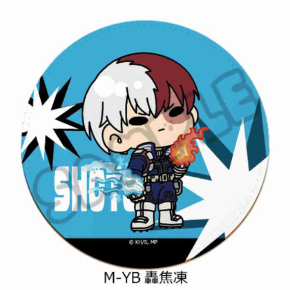 (s)僕のヒーローアカデミア みんなmochocho化大作戦! 第3弾 レザーコースター M-YB 轟焦凍 送料別880円