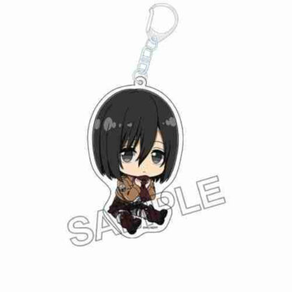 TVアニメ『進撃の巨人』 ぺたん娘アクリルキーホルダーvol.1 ミカサ