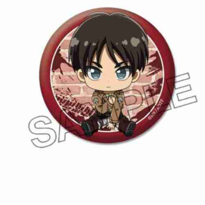TVアニメ『進撃の巨人』 ぺたん娘缶バッジ vol.1 エレン