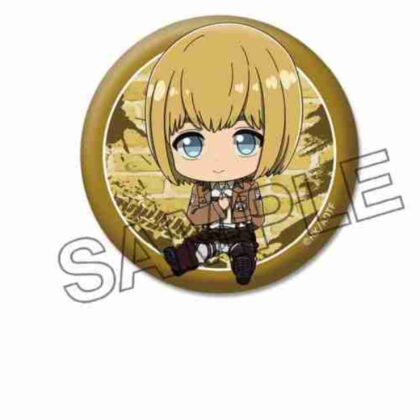 TVアニメ『進撃の巨人』 ぺたん娘缶バッジ vol.1 アルミン