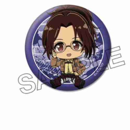 TVアニメ『進撃の巨人』 ぺたん娘缶バッジ vol.1 ハンジ