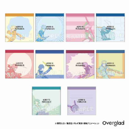 (s)ワールドトリガー トレーディングスクエアメモ Mixing Colors 送料別880円