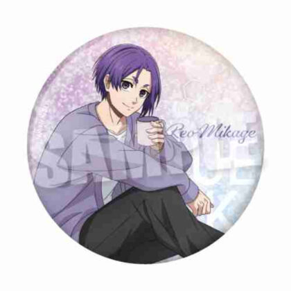 (s)ブルーロック BIGホロ缶バッジ おはよう 7:23Ver. 御影玲王 送料別880円