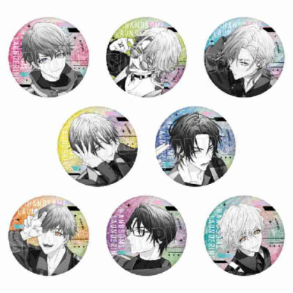 (s)ハンサムロンダリング ホロEYE缶バッジ 送料別880円