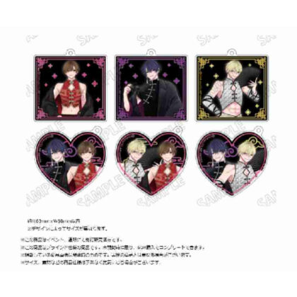 (s)こんなの運命じゃないから勘違いしないで 描き下ろしアクリルキーホルダーコレクション チャイナVer. 送料別880円