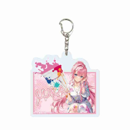 (s)アクリルキーホルダー ピアプロキャラクターズ 09 巡音ルカペンキVer.(描き起こしイラスト) 送料別880円