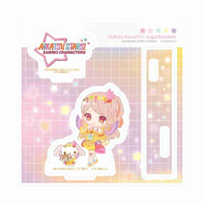(s)アクリルスタンドプレート アイカツスターズ!×サンリオキャラクターズ 03 香澄真昼×シュガーバニーズ(コラボイラスト(ミニキ 送料別880円